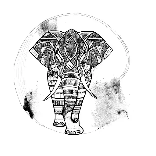 An Elephant Thin Lines