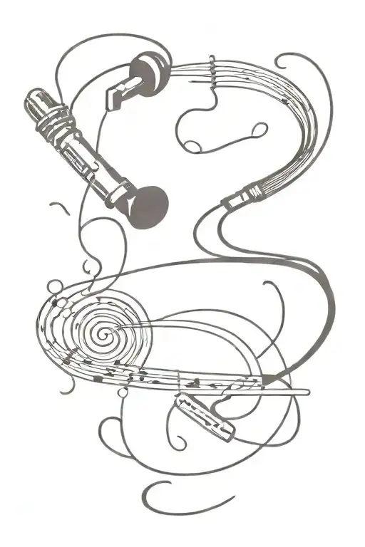 Music And Microphone