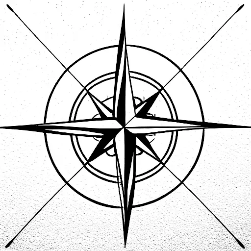 Compass That Symbols Individualism And Independence