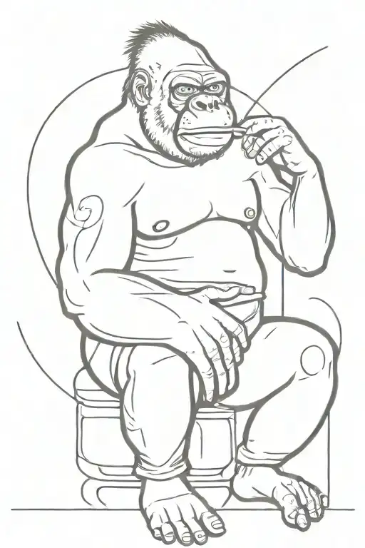 Gorila Hip Hop Artist Rapper Performing