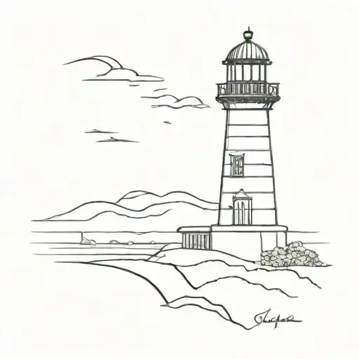 Lighthouse Overlooking