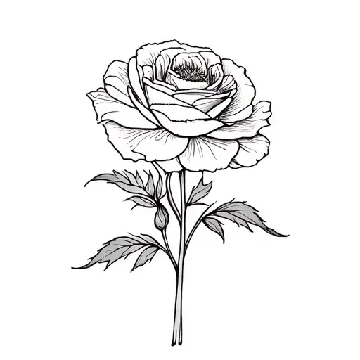 Carnation Rose Iris Aster Bouquet