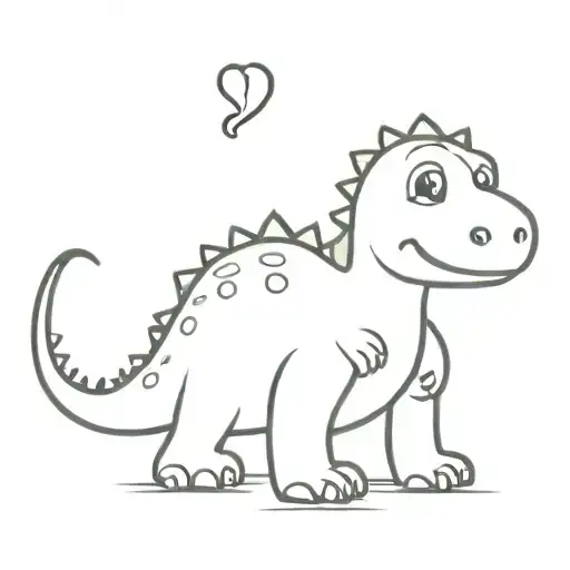 Cute Dinosaur Simple
