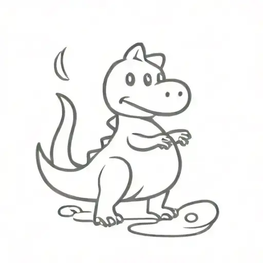 Cute Dinosaur Simple Cooking