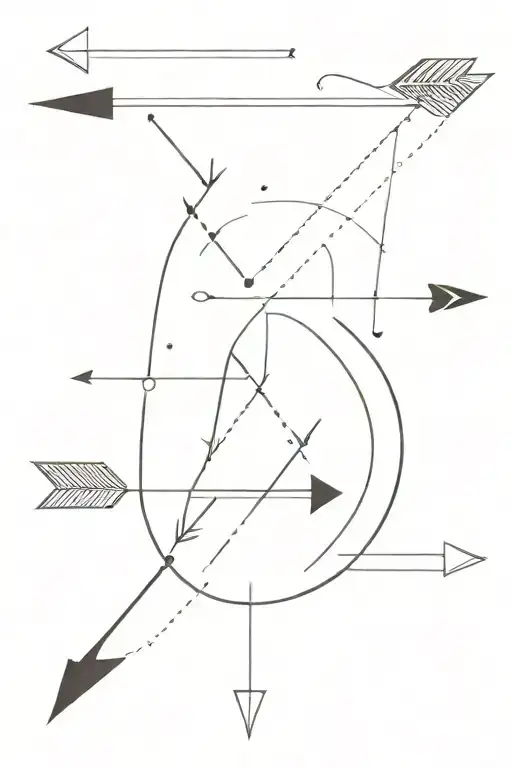 Future And Present Arrow