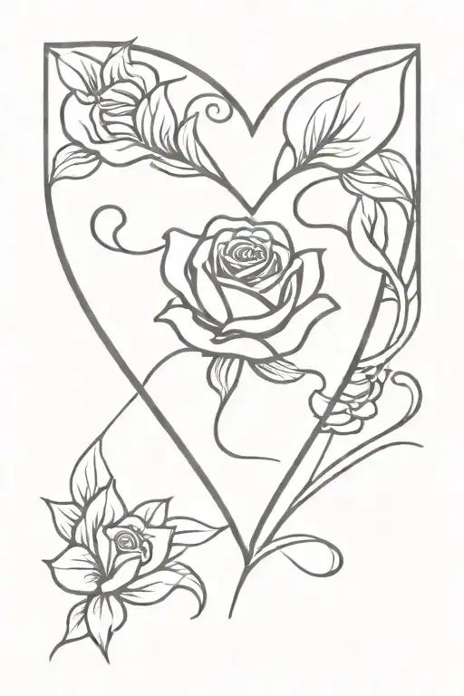 Rip Mom Mom Shaped Like A Heart