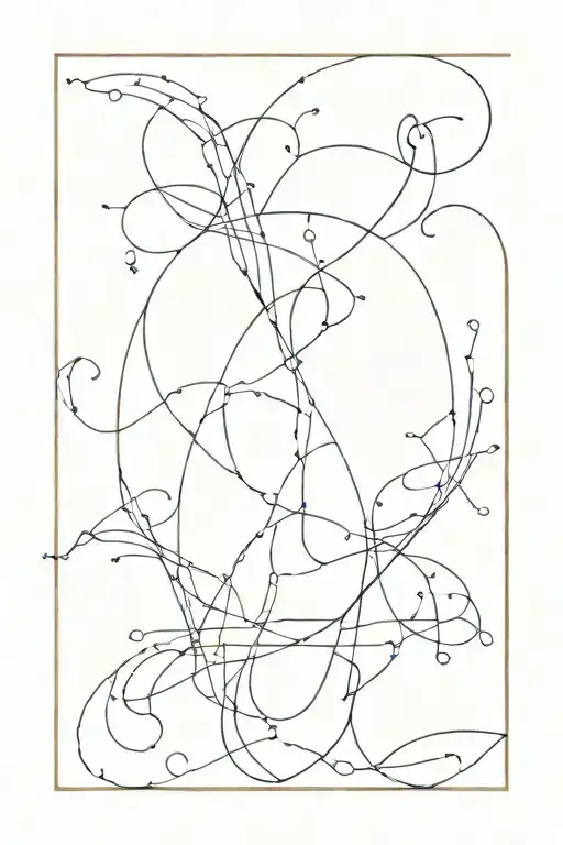 Abract Line Art Design