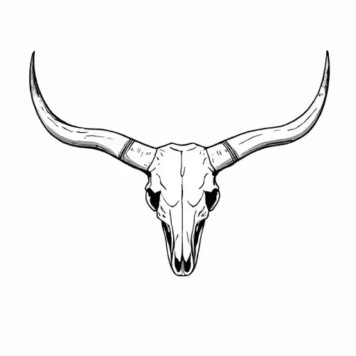 Longhorn Skull