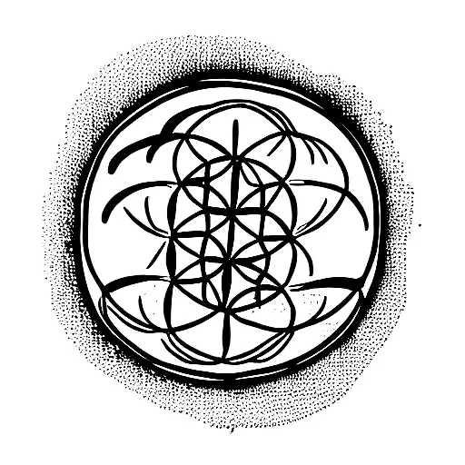 Moon Flower Of Life