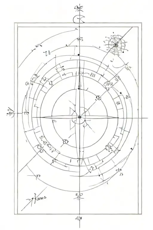 Compass And Coordinate Numbers To Picture Frame Covered