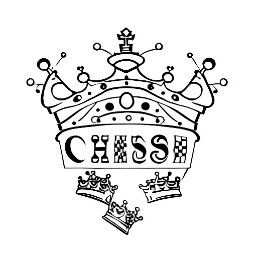 Chess Pawn With A King Crown