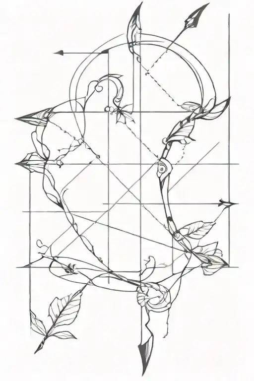 Nordic Bow And Arrow