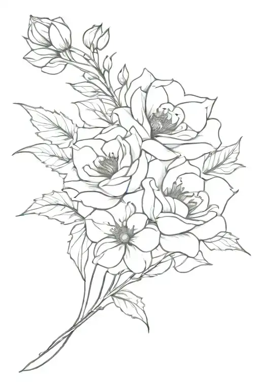 Bouquet Fine Line