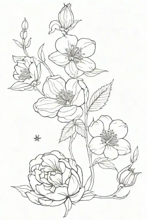 January And July Birth Flowers