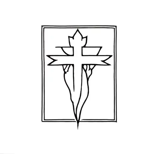 Holy Cross W God Is My Strength Inspired