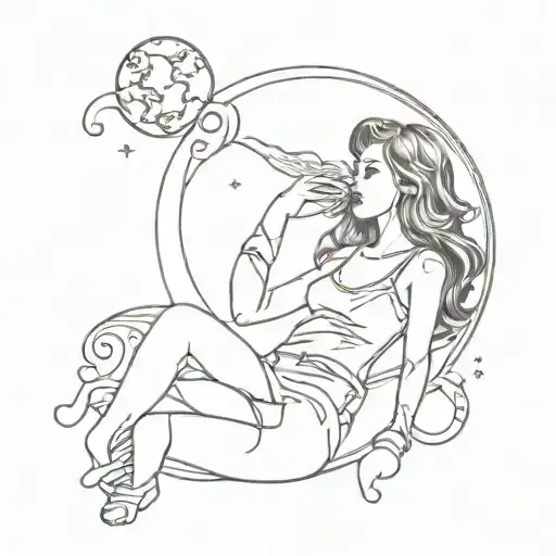 Miller High Life Girl On The Moon