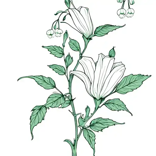 Rose And Lilly Of The Valley