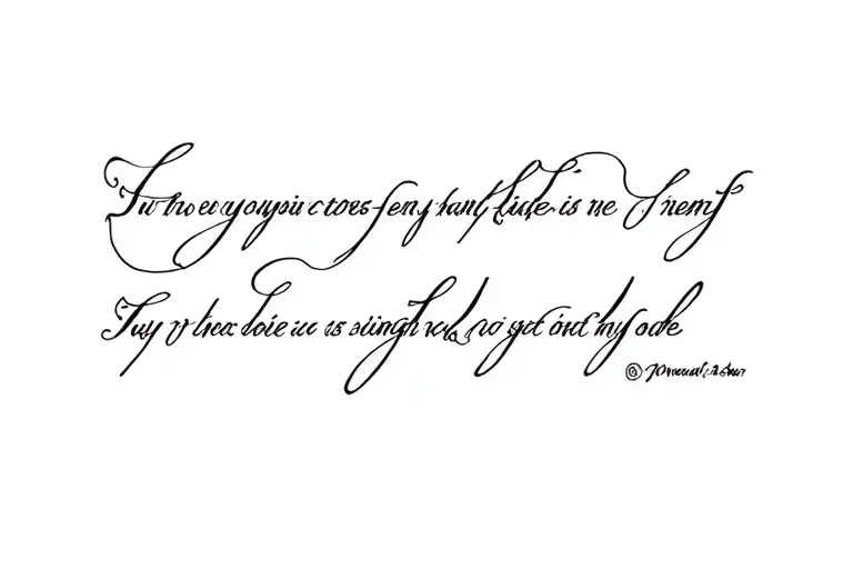 Biblical Scripture Writing