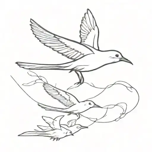 Bird Flying