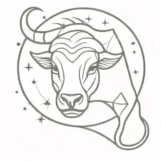 Taurus Zodiac Sign Forearm