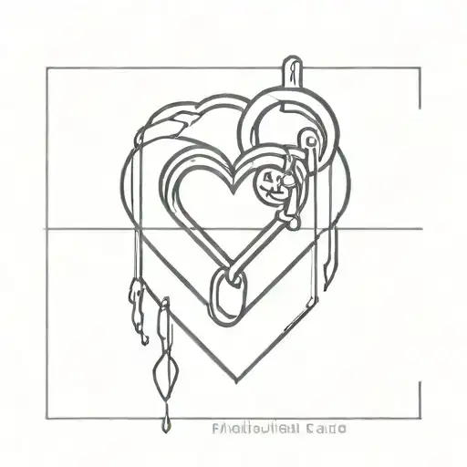 My Mom Is My Heart Shaped Lock