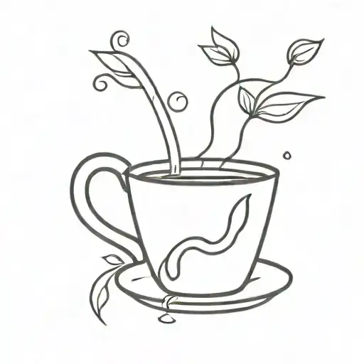 Coffee Mug Overflowing