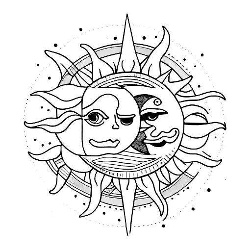 Sun And Moon Inlove