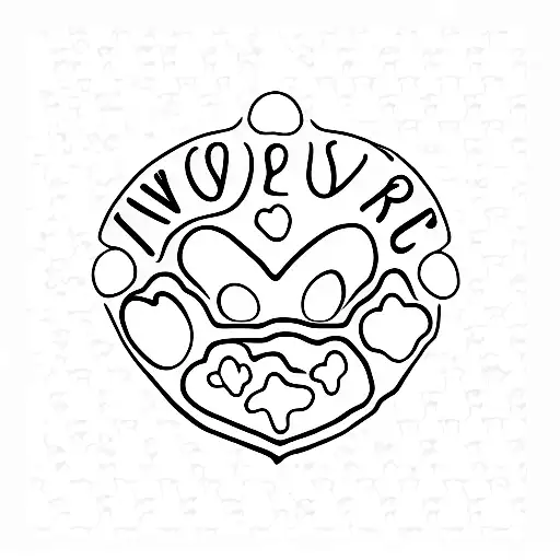 A Paw With Heart With My Late Dog Scooby's Initials In It