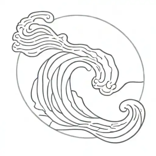 Waves Forming Circle