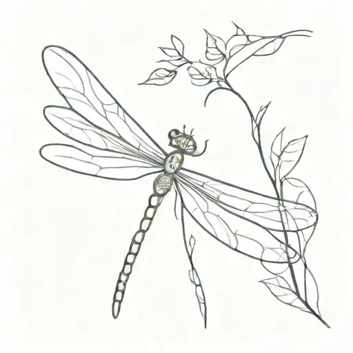 Fine Line Dragonfly