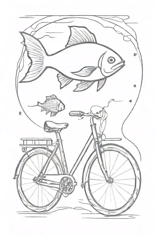 Fish On A Bicicle