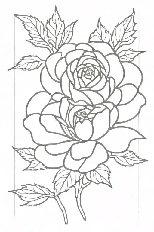 Rose And Chrysanthemum Flower