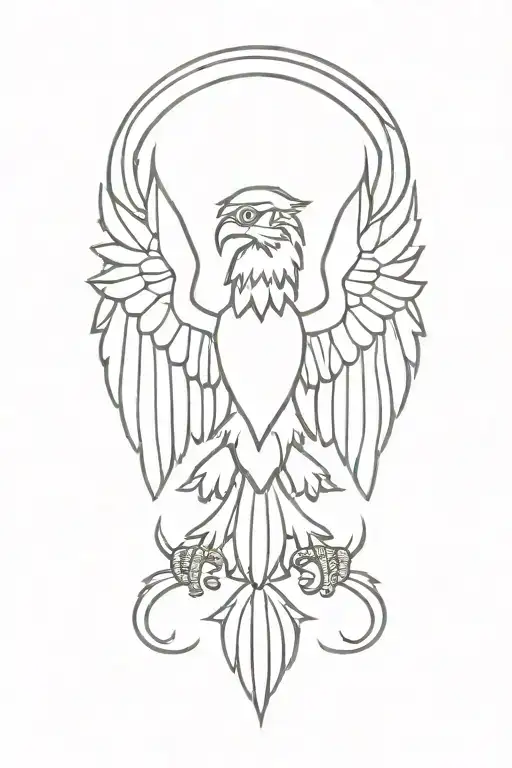 Double-headed Eagle Tattoo