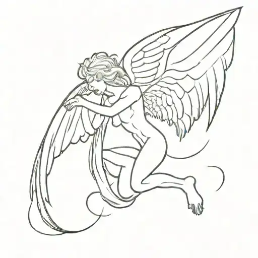 Fallen Angel Falling