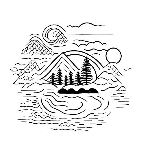 Nature Coordinates Lakes