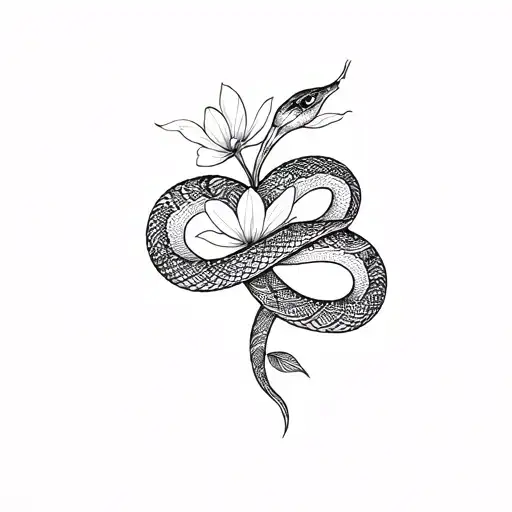 Skura Flowers Snake