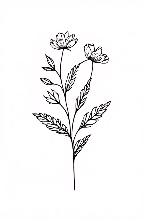 Fine Line Flowers Growing