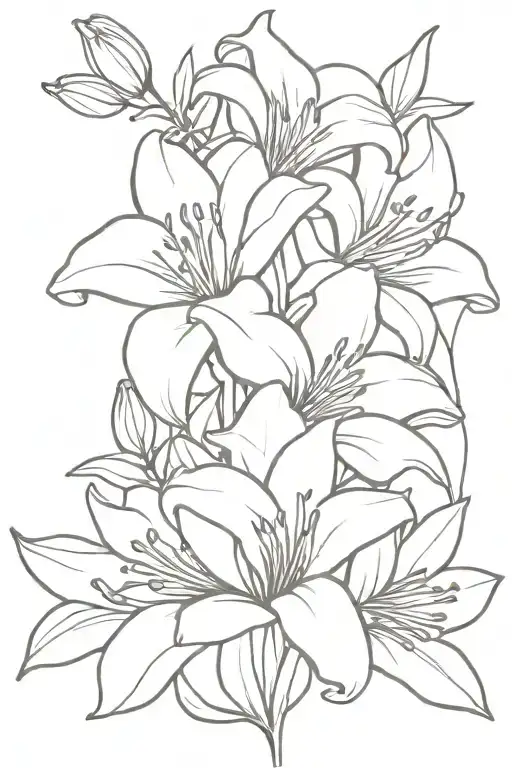 Lily And Rose Bouquet