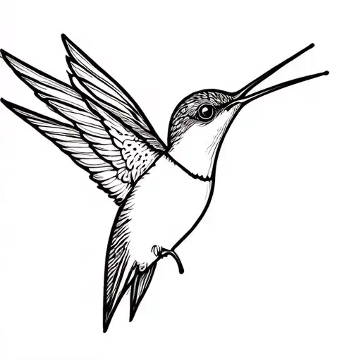 Hummingbird Broken Heart