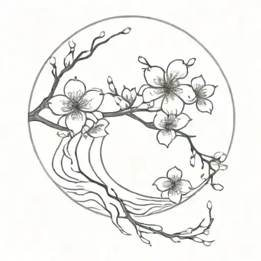 Cherry Blossom Moon
