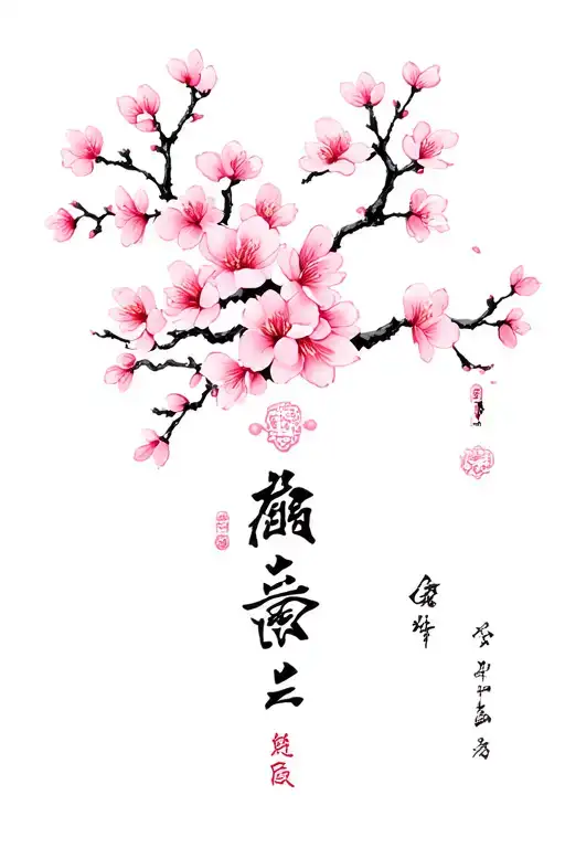 Japan Sakura Around Crown