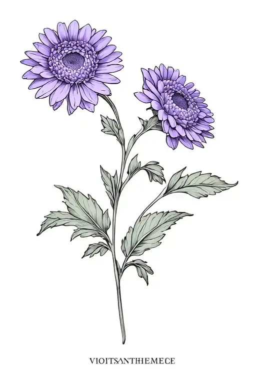 Violette Chrysanthemum And Tattoo Date