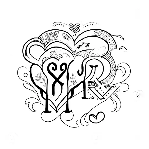 Love And The Initials K And L