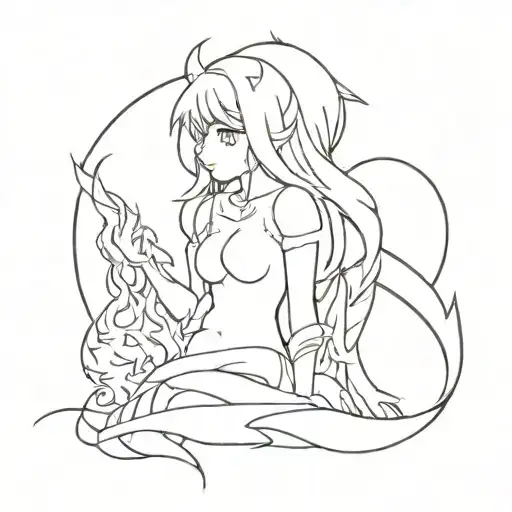 Something Related To Anime And Fire