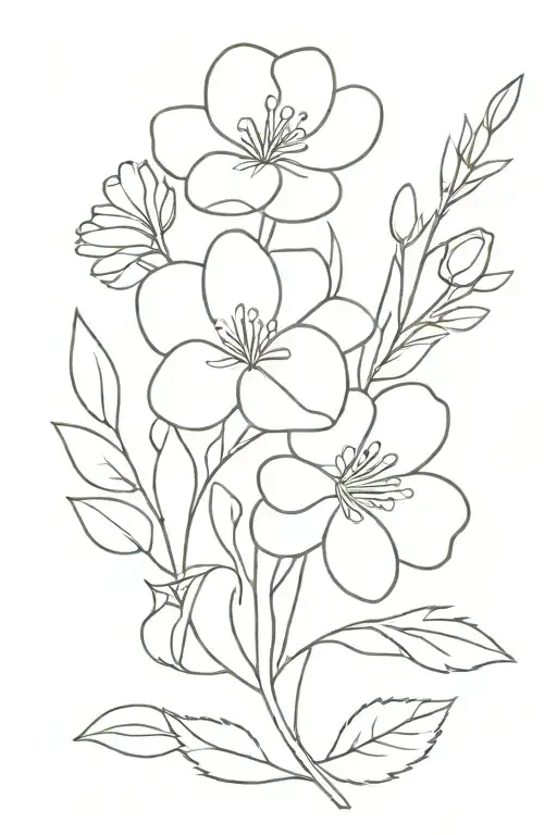 August October Birth Flower