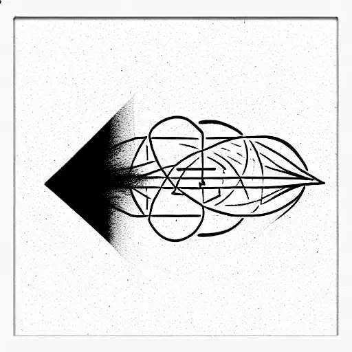 Trancending Duality Line Art