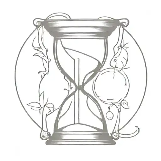 Hourglass Time Clock