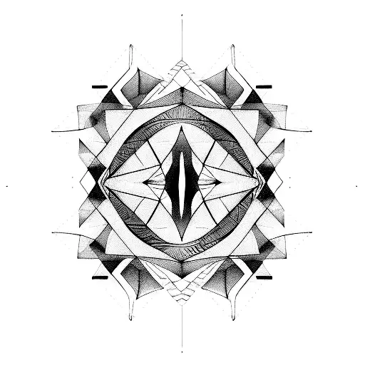 Lines Wrist Tribal Abstract Peak