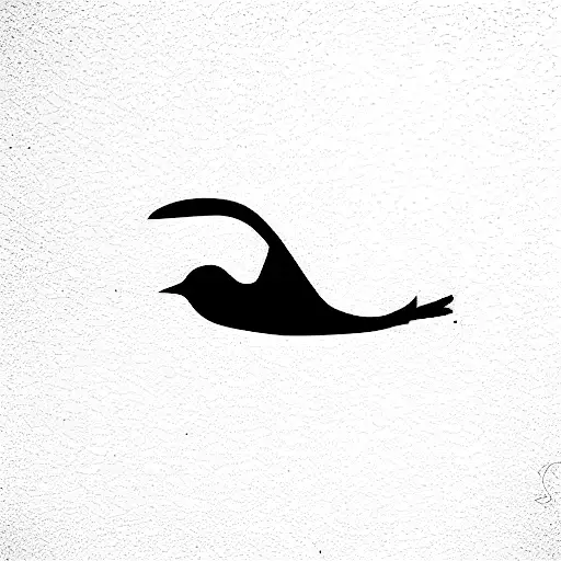 Minimal Flying Bird With Mathematics