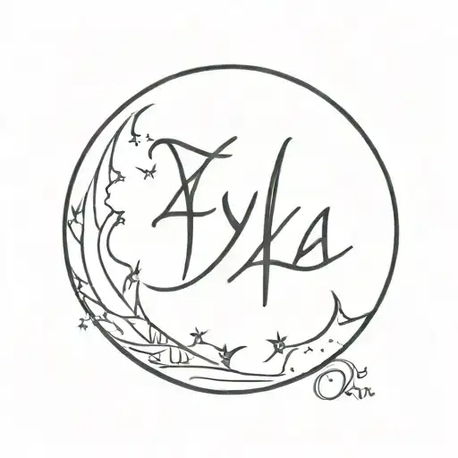 Moon Name Ayla Written